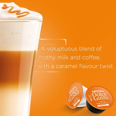 NESCAFÉ Dolce Gusto Latte Macchiato Caramel kaffekapsler (16-pk)