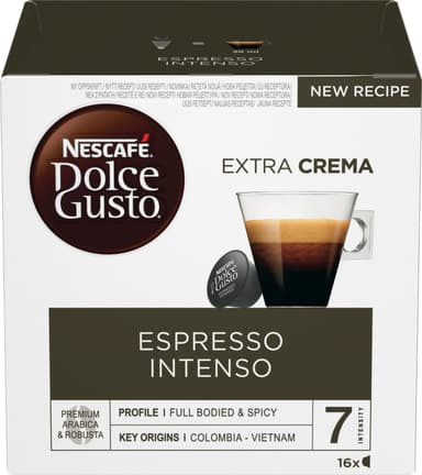 Nescafè Dolce Gusto kapsler - Intenso