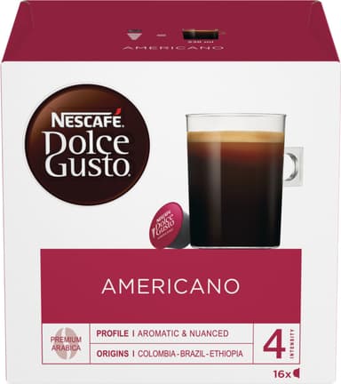 Nescafè Dolce Gusto kapsler - Caffè Americano
