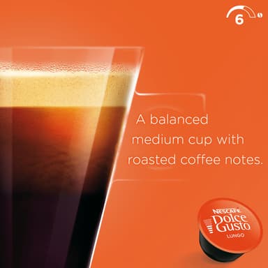 Nescafè Dolce Gusto kapsler - Caffè Lungo