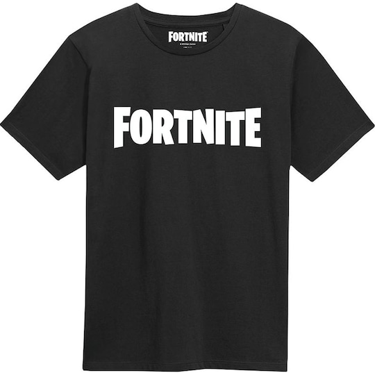 Fortnite t-skjorte (sort/12-13 år)