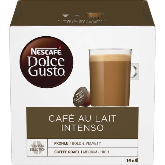 Nescafé Dolce Gusto Cafe au Lait Intenso DG12337524