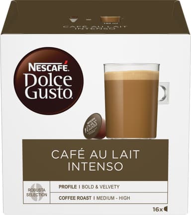 Nescafé Dolce Gusto Cafe au Lait Intenso DG12337524