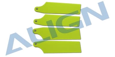 HQ0693BT 69mm Tail Blade Fluor Yellow
