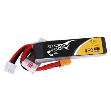 2s 450mAh - 75C - Gens Ace Tattu Long XT30