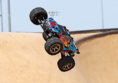 Traxxas Rustler 4x4 VXL RTR TQI TSM Red