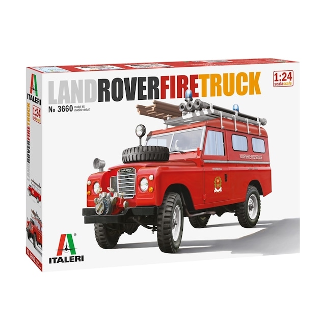 ITALERI 1:24 - Land Rover Fire Truck