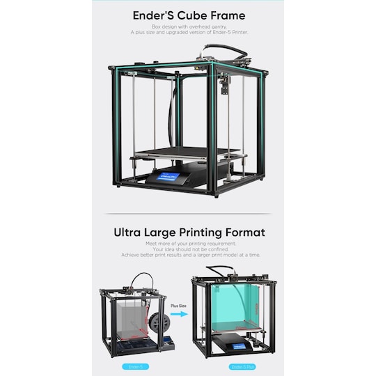 Creality Ender-5 Plus 3D-Printer