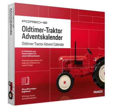 Franzis Porsche-Traktor Adventskalender