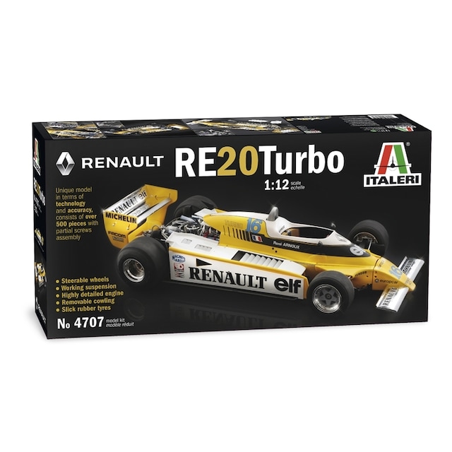 ITALERI 1:12 - Renault RE20 Turbo F1