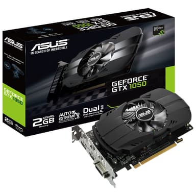 Asus GeForce GTX 1050 Phoenix grafikkort 2 GB