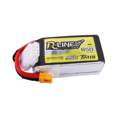 3s 850mAh - 95C - Gens Ace R-Line Tattu XT30