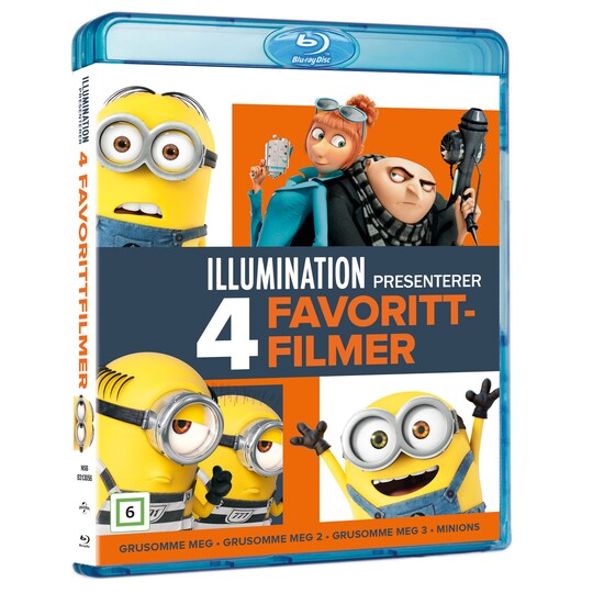 Illumination 4 - Movie Collection (Blu-ray)