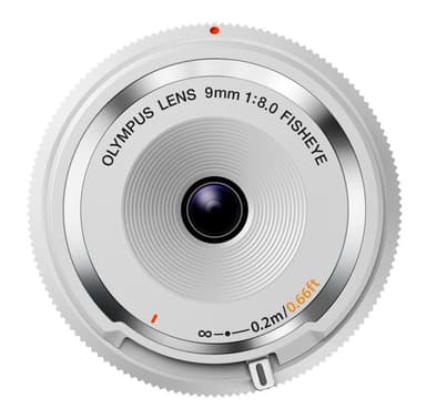 Olympus Body Cap Lens 9mm f/8.0 fisheye