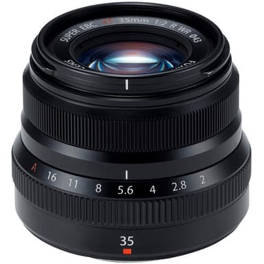 Fujifilm XF 35mm f/2.0 WR Sort