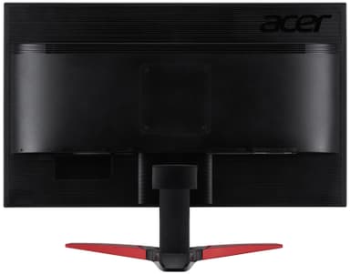 Acer KG251QF 24.5" gamingskjerm (sort/rød)