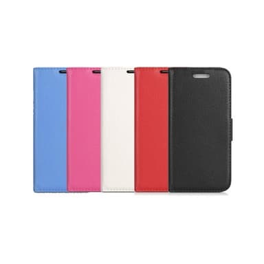 Lommebokdeksel 2-kort Huawei Ascend P6 (P6-U06)  - Rosa