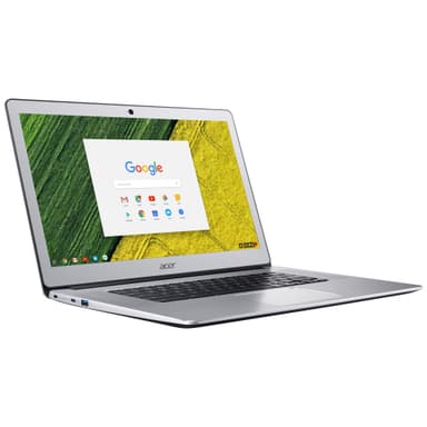 Acer Chromebook 15 15.6" bærbar PC (sølv) Acer Chromebook 15 15.6" bærbar PC (sølv)