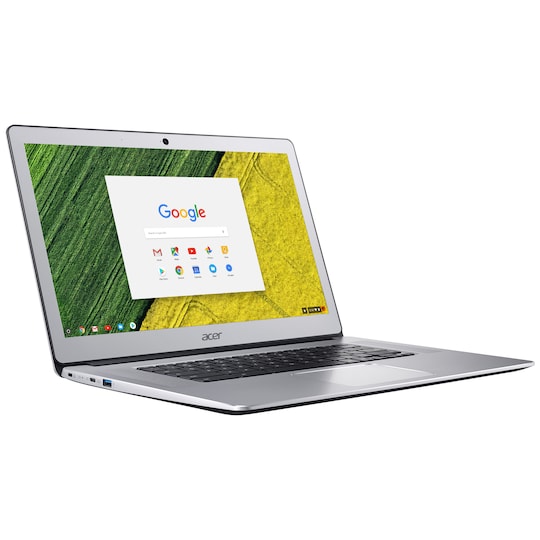 Acer Chromebook 15 15.6" bærbar PC (sølv)