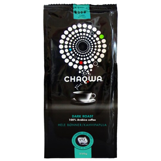Chaqwa Dark Roast kaffebønner 471756