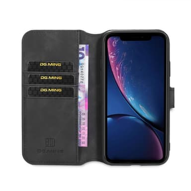 DG-Ming Lommebokdeksel 3-kort Apple iPhone 11 (6.1")  - Svart