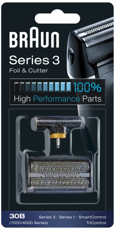 Braun Serie 3 folie- og kutteblokk 30B