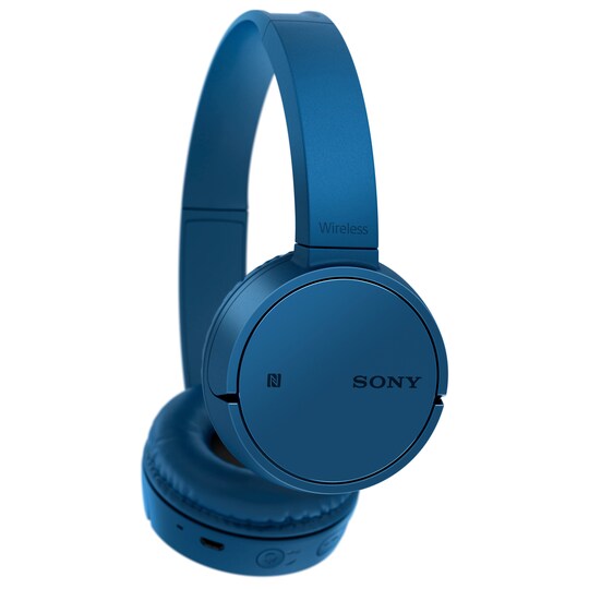 Sony CH500 trådløse on-ear hodetelefoner (blå)
