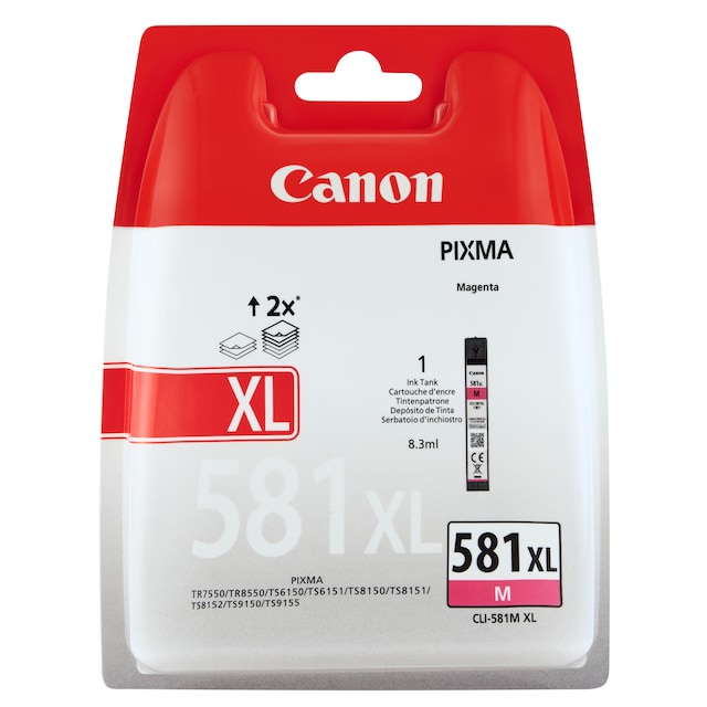 Canon blekkpatron CLI-581XL Magenta