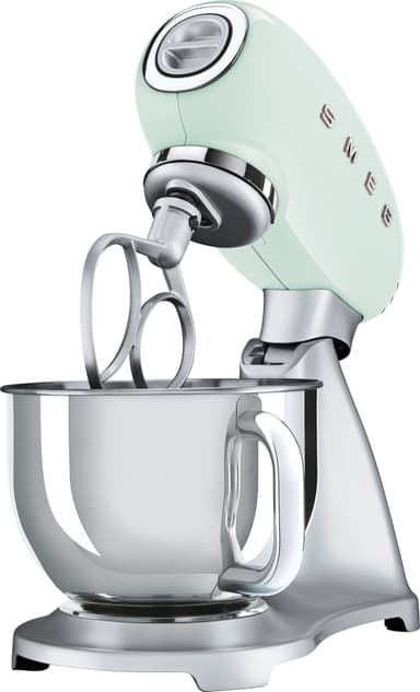 Smeg kjøkkenmaskin SMF02PGEU (pastellgrønn)
