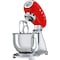 Smeg kjøkkenmaskin SMF02RDEU (rød)