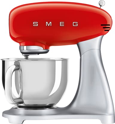 Smeg kjøkkenmaskin SMF02RDEU (rød)