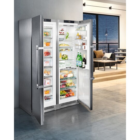 Liebherr Premium kjøleskap/fryser SBSes 8663-20 001