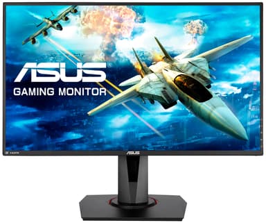 Asus VG278Q 27" gamingskjerm (sort)