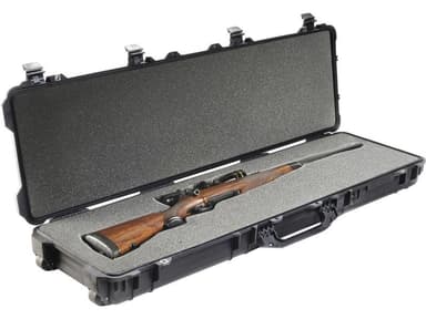 Pelicase 1750 m/skum, sort