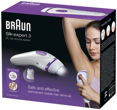 Braun Silk Expert 3 IPL lysbasert hårfjerning BD3005