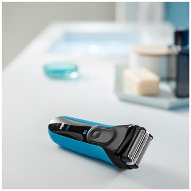 Braun Series 3 barbermaskin 3040s WD (blå)