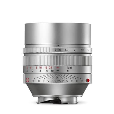 Leica Noctilux-M 50mm f/0.95 ASPH sølv