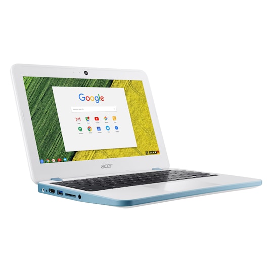 Acer Chromebook 11 N7 11.6" bærbar PC (hvit/blå) - Elkjøp