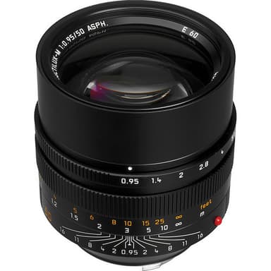 Leica Noctilux-M 50mm f/0.95 ASPH sort