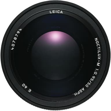 Leica Noctilux-M 50mm f/0.95 ASPH sort