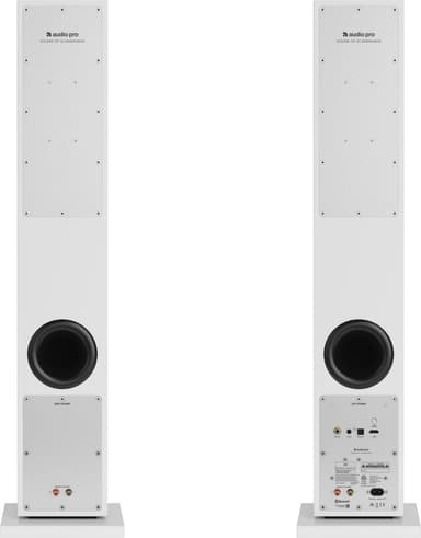 Audio Pro A36 sett med aktive stereohøyttalere (hvit)