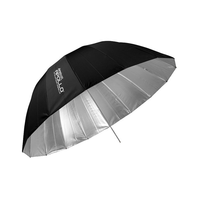 Westcott Deep Umbrella Silver 135 cm