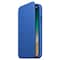 iPhone X Folio deksel i lær (elastisk blå)