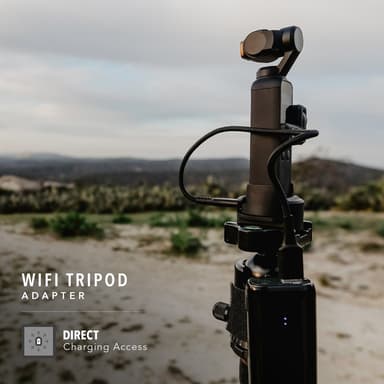 PolarPro Wifi Tripod Adapter Tilbehør actionkamera Elkjøp PolarPro Wifi Tripod Adapter for Osmo Pocket Wifi Base Foto.no