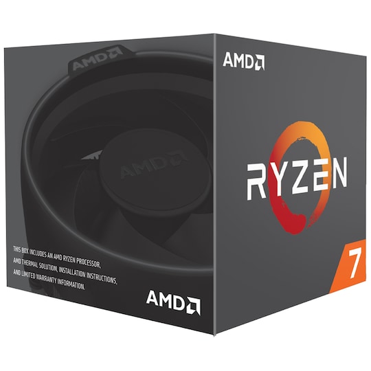 AMD Ryzen™ 7 2700 prosessor (eske)