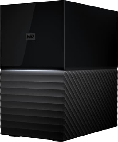 WD My Book Duo 20 TB ekstern HDD (sort/grå)
