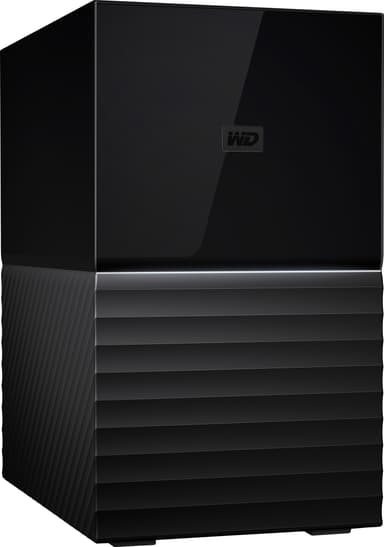 WD My Book Duo 20 TB ekstern HDD (sort/grå)