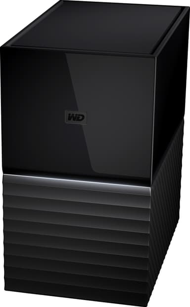WD My Book Duo 20 TB ekstern HDD (sort/grå)