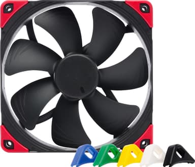 Noctua NF-A14 140mm PWM vifte (chromax.black.swap)