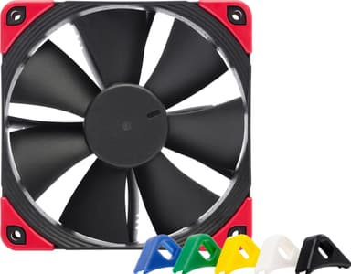 Noctua NF-F12 PWM chromax.black.swap vifte 120 mm